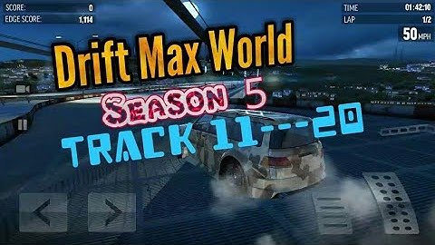 Drift Max World Season 5 Track 11-12-13-14-15-16-17-18-19-20 Android/iOS Gameplay/Walkthrough