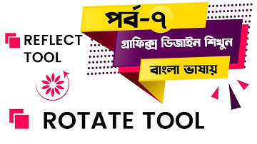 Adobe Illustrator/graphics design tutorial Class 7 - Rotate tool- reflect too;