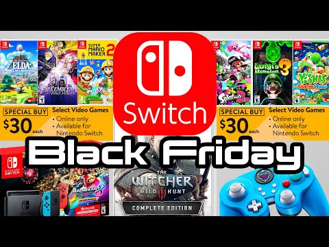 All Nintendo Switch Black Friday Deals and Sales!