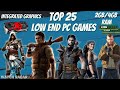 TOP 25 Best Low End PC Games | Intel HD Graphics | 2GB RAM✔️| 4GB RAM✔️