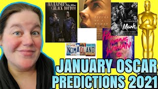 Oscar predictions january 2021 - best picture, director and acting
categories!