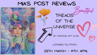 Post Review Of 'Treads Of The Universe' From Diamond Art Club