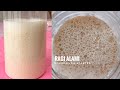 CARA MEMBUAT RAGI ALAMI (SOURDOUGH STARTER) | Tips Baking