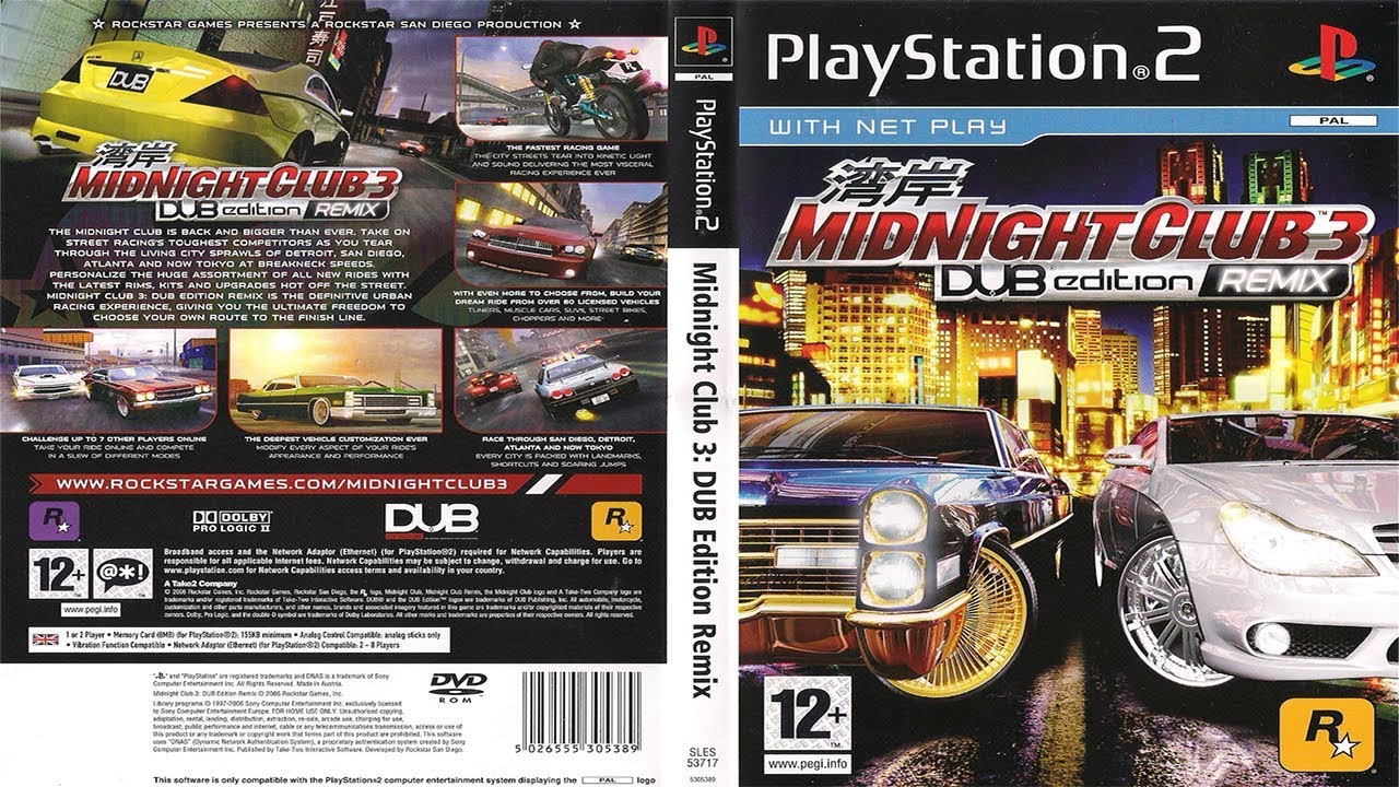 Midnight Club 3: DUB Edition Remix - All Vehicles (Showcase) - YouTube