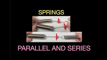 Equivalent Spring Constant for Parallel and Series Springs