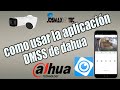 como usar la aplicacin DMSS de dahua en el celular