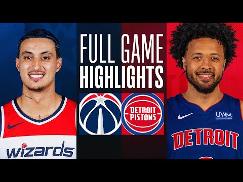 WIZARDS at PISTONS | FULL GAME HIGHLIGHTS | November 27, 2023