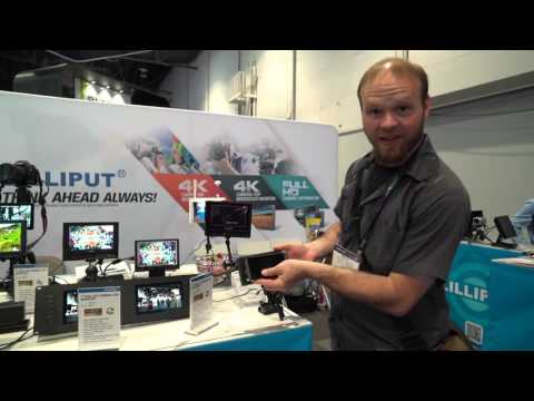 Lilliput Q5 5 inch 1920x1080 monitor at NAB - DSLR FILM NOOB