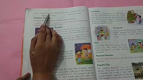 Class 1 E.V.S. Chapter 9: Festivals | Book Explanation | Lec. 01