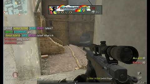 Hacker in Call of Duty MW 3 Tekno