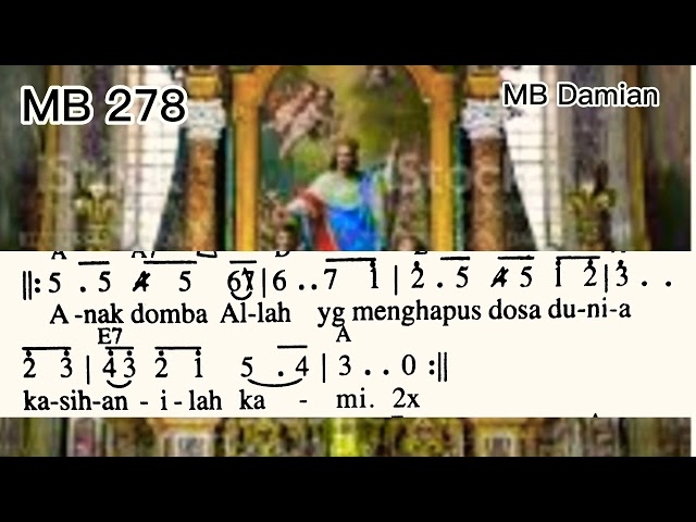 Madah Bakti 278, Anak Domba Allah, Gaya Keroncong class=