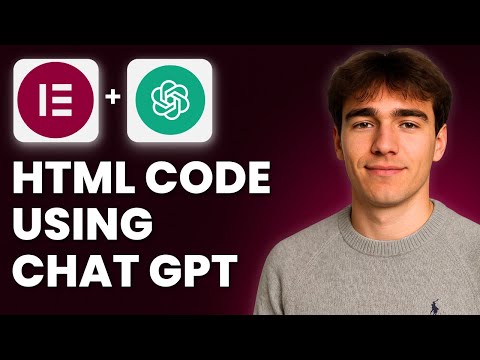 How To Create HTML Codes For WordPress Elementor With Chat GPT (Tutorial 2026)