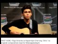 Iñigo Pascual kinanta sa Kapamilya Chat ang  Dito  na original composition niya for Wansapanataym