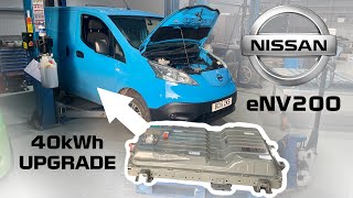 Nissan eNV200 40kWh Battery Upgrade