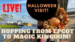 LIVE: Disney’s Epcot | Disney World Live Stream | 10/31/2021