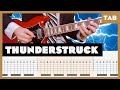 Thunderstruck AC/DC Cover | Guitar Tab | Lesson | Tutorial