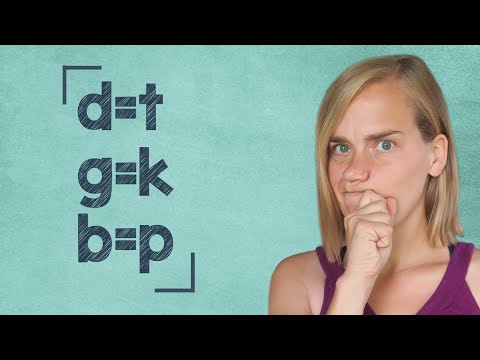 German Lesson (45) - Die Auslautverhärtung - Vocab & Phonetics - A1