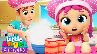 Mix - Princess Jill's Pat A Cake Song | Classic Nursery Rhyme | @LittleAngel And Friends Kid Songs