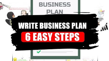 Follow 6 Easy Steps to Write your First Business Plan