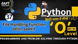 Python File Handling All Functions Explained | O Level M3-R5 | Complete Guide in Hindi