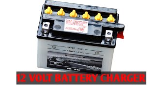 Make a 12 volt battery charger || DIY~EASY