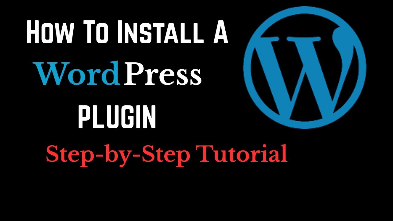 How to Install a WordPress Plugin (Step by Step Tutorial) - YouTube