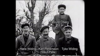 Vattensag och stäutar 1954.