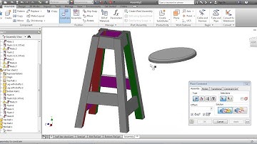 Bar Stool   Final assembly