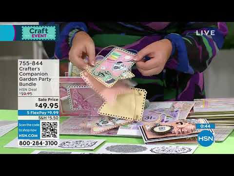 Crafter's Companion Sara Signature Garden Party Bundle