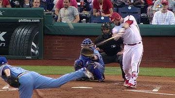 MIL@PHI: Rupp lines a solo home run to right-center
