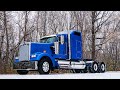 BLUE BEAUTY   2021 Kenworth W900L Custom Ordered   THE KENWORTH GUY