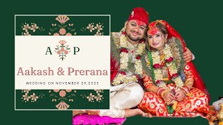 NEPALI WEDDING CEREMONY (AAKASH & PRERANA WEDDING)