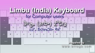 Limbu (India) Keyboard | Limbu Keyboard for PC | Limbu Unicode Keyboad for Laptop Computer screenshot 4