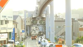 湘南モノレールの富士見町駅