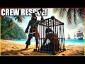 Ships Crew Rescue Quest in This NEW Pirate Survival Game - Crosswind Gameplay [E14]