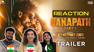 Ganapath Trailer REACTION | Amitabh Bachchan | Tiger Shroff | Kriti Sanon | 4 idiots REACT