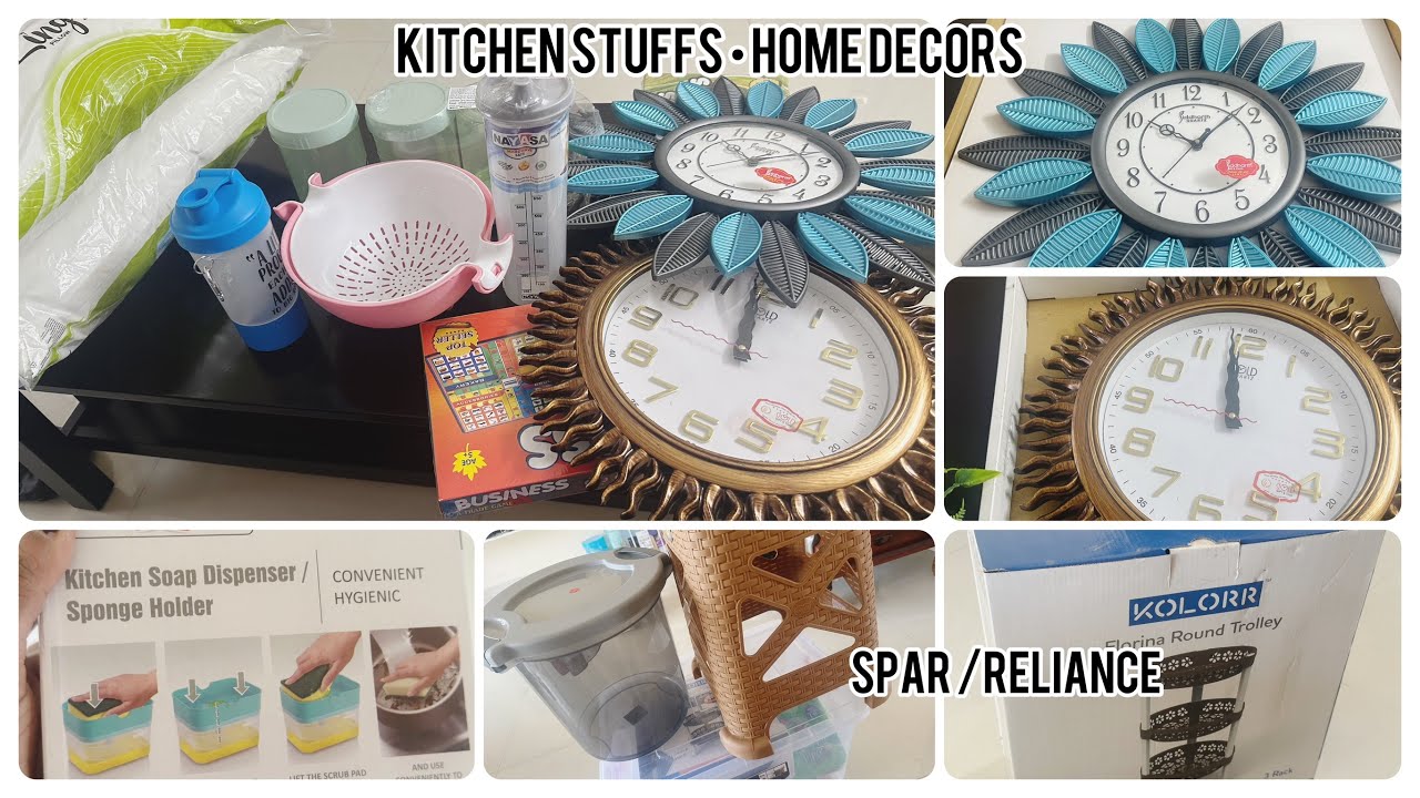 Kitchen Products • Wall Clocks SPAR & RELIANCE VR Mall / NEXUS