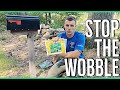 Easy Way to fix a Wobbly Mailbox ||SIKA Fence Post Mix||