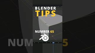 Blender Tip 65 Sharp Edges ✔️ #blender #blender3d #blendertutorial #tutorial