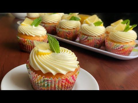 فيديو: وصفة سهلة سريعة لكب كيك الليمون