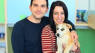 WE ADOPTED A PUPPY FROM THE SHELTER !!!