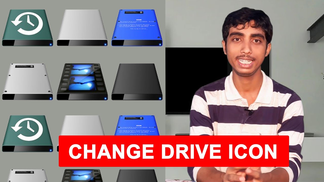 How to Change Hard Drive Icon in Windows - YouTube