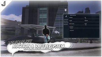 Auction System & Raffle System FiveM Script | ESX & QB-Core | FiveM GTA V
