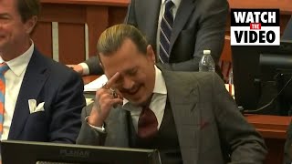 Johnny Depp giggles over reference to his penis in Amber Heard trial Wealth