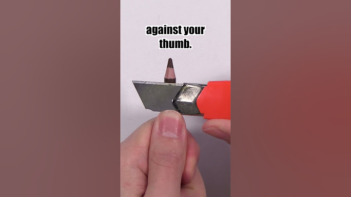 How to Sharpen Pencils | Unmask Art Club
