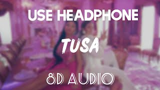 Tusa (8D AUDIO) || Karol G \& Nicki Minaj || Echo Sound