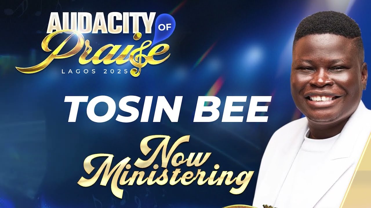 Energy Overflow! Tosin Bee Ministration At Audacity Of Praise 2025