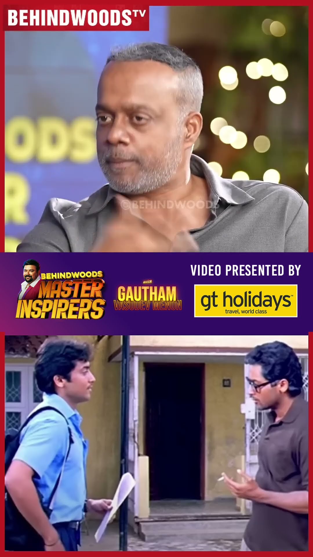 'அப்பா ❎ Close Friend ✅..' Gautham Vasudev Menen Emotional ?