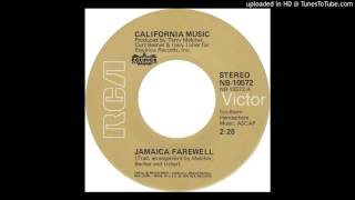 california music jamaica farewell 1976