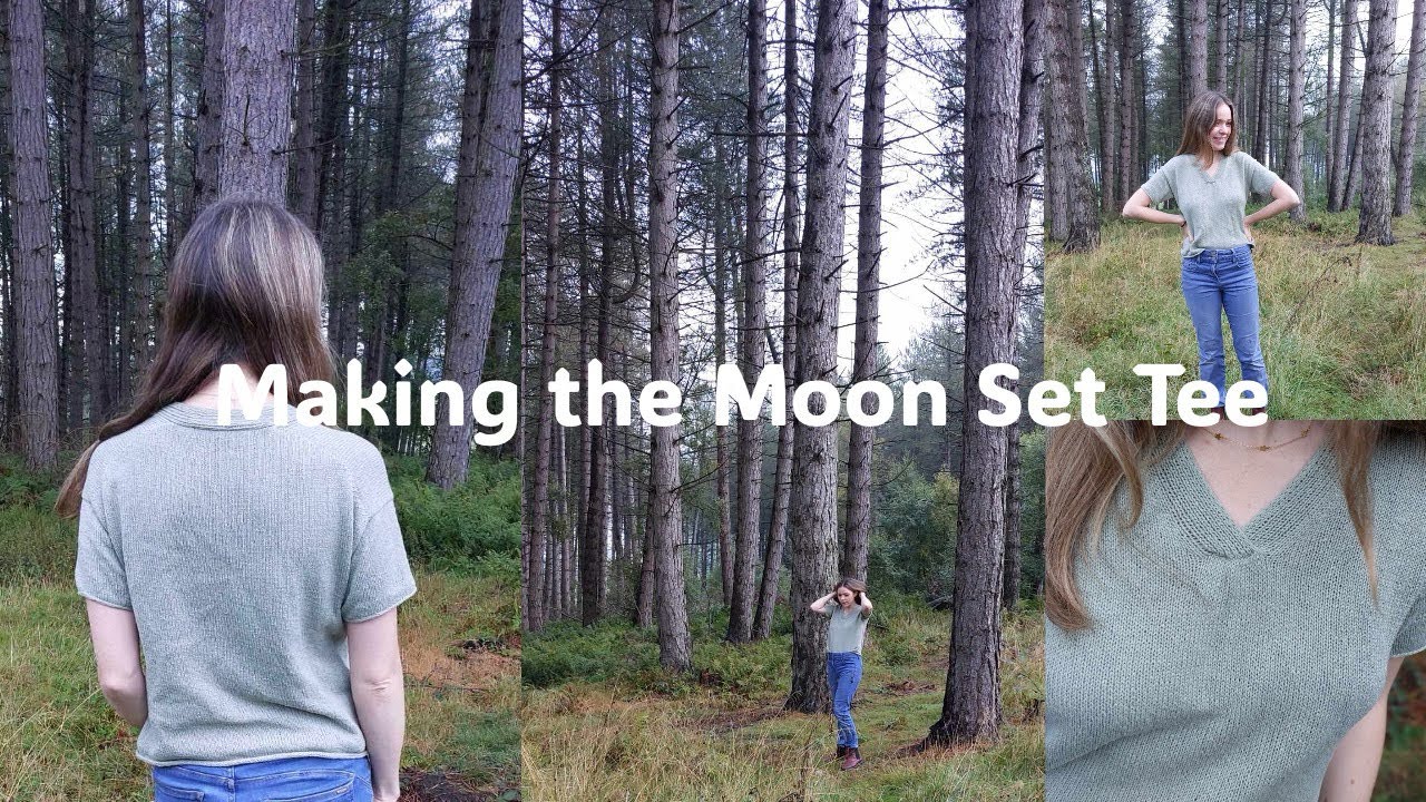 Making the Moon Set Tee by Ozetta